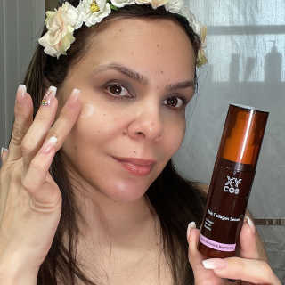 [Vegan] XYCOS Pink Collagen Serum — 5점을 준 리뷰어가 2022년 2월 올린 사용 사진