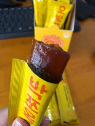 조은약초 국산 늙은 호박즙 호박쪼옥 젤리 20g x 15포 — 5점을 준 리뷰어가 2020년 8월 올린 사용 사진
