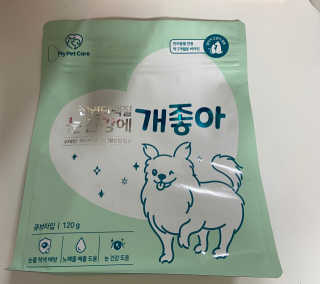 My Pet Care 천연단백질 눈건강에 개좋아 — 5점을 준 리뷰어가 2020년 12월 올린 사용 사진