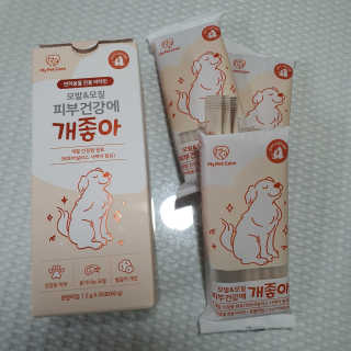 My Pet Care 모발과 모질 피부건강에 개좋아 — 5점을 준 리뷰어가 2020년 11월 올린 사용 사진