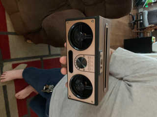 SEVIZ RETRO20W 레트로 블루투스 스피커 — 5점을 준 리뷰어가 2020년 6월 올린 사용 사진