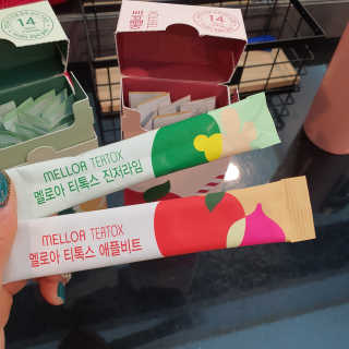 멜로아티톡스 애플비트, 진저라임 상큼하게 가벼워질 땐 멜로아티톡스 애플비트 진저라임 — 5점을 준 리뷰어가 2020년 5월 올린 사용 사진