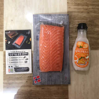 동원산업 항공직송 동원생연어_400g — 5점을 준 리뷰어가 2020년 4월 올린 사용 사진