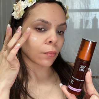 [Vegan] XYCOS Pink Collagen Serum — 5점을 준 리뷰어가 2022년 2월 올린 사용 사진