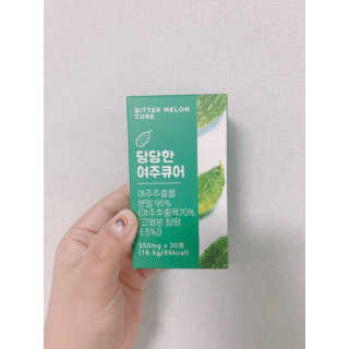 조은약초 국산 당당한 여주큐어 550mg x 30정 x 1박스 — 4점을 준 리뷰어가 2020년 8월 올린 사용 사진