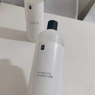 [생활공작소] 식기세척기용 액체세제  X 2개입 — 5점을 준 리뷰어가 2020년 12월 올린 사용 사진