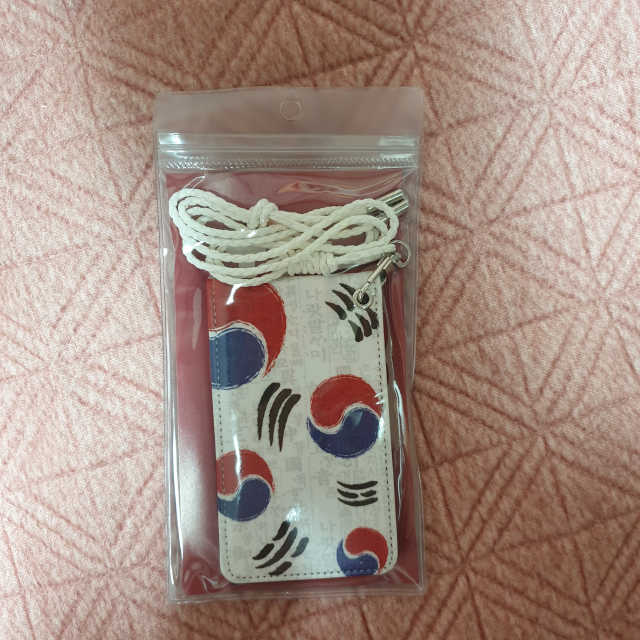 태극기 카드지갑 리뷰 사진