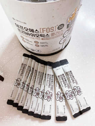 서울약사신협_FOS프리바이오틱스플러스쿠앤크_5gX100포 — 5점을 준 리뷰어가 2020년 5월 올린 사용 사진