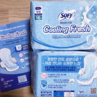 LG유니참 쏘피SOFY [SOFY] 바디피트 쿨링프레쉬 — 5점을 준 리뷰어가 2020년 5월 올린 사용 사진