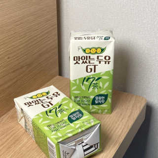 남양유업 맛있는두유GT 17차 깔끔한말차맛 — 5점을 준 리뷰어가 2020년 9월 올린 사용 사진