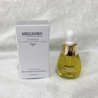미구하라 프리미엄 울트라 화이트닝 퍼펙트 앰플 오리진  20ml — 5점을 준 리뷰어가 2020년 4월 올린 사용 사진