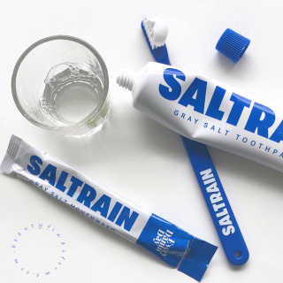 솔트레인 SALTRAIN 그레이 솔트 덴탈 케어 세트 — 5점을 준 리뷰어가 2020년 10월 올린 사용 사진