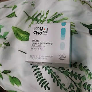 JW중외제약 마이코드 알티지 오메가3 1000 mg — 5점을 준 리뷰어가 2020년 9월 올린 사용 사진