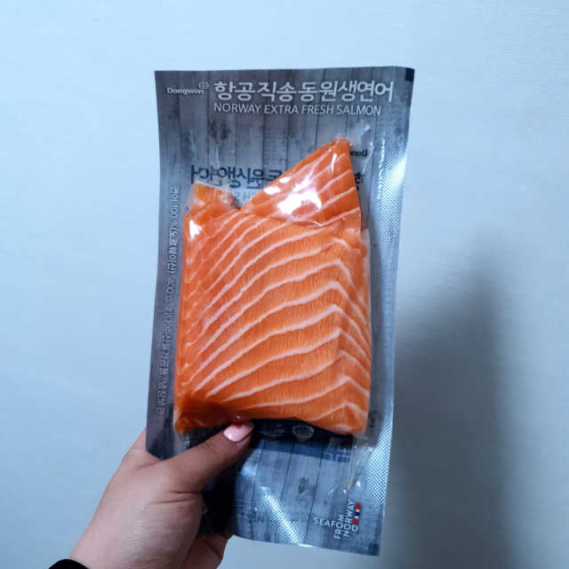 항공직송 동원생연어_400g 리뷰 사진