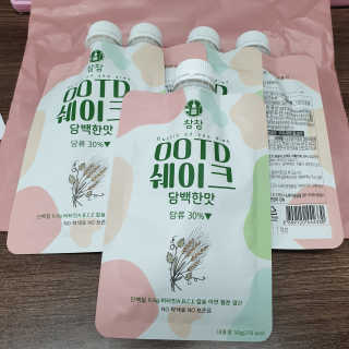 [꾸콤] 참참 OOTD쉐이크 담백한 일주일세트 50g x 5 — 5점을 준 리뷰어가 2020년 9월 올린 사용 사진