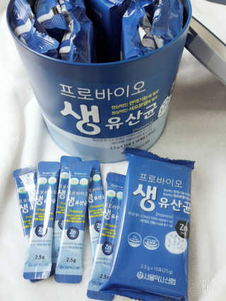 서울약사신협_프로바이오생유산균_2.5G x 100포 — 5점을 준 리뷰어가 2020년 8월 올린 사용 사진