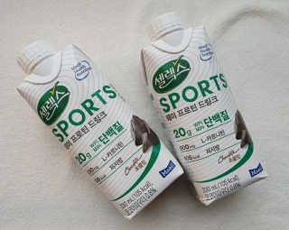 셀렉스스포츠 셀렉스 스포츠 드링크 초콜릿 _ 330ml x 12팩 — 5점을 준 리뷰어가 2020년 11월 올린 사용 사진