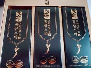 헬스업_천명진프리미엄홍삼스틱_10ml x 30포 — 5점을 준 리뷰어가 2020년 7월 올린 사용 사진
