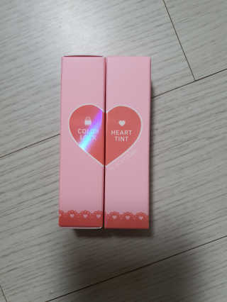 [블랙루즈] 컬러 락 하트 틴트 1+1 — 5점을 준 리뷰어가 2020년 7월 올린 사용 사진