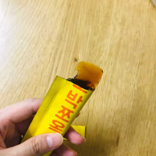 조은약초 국산 늙은 호박즙 호박쪼옥 젤리 20g x 15포 — 3점을 준 리뷰어가 2020년 8월 올린 사용 사진