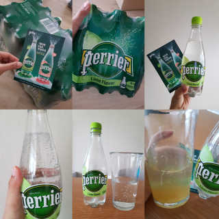 페리에 라임 500ml 투명페트 — 5점을 준 리뷰어가 2020년 11월 올린 사용 사진