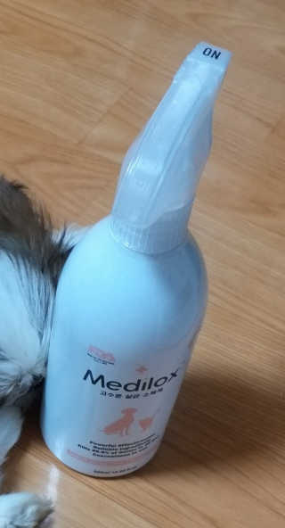 Medilox 메디록스 살균소독제_3종 500ml [택 1] — 4점을 준 리뷰어가 2020년 8월 올린 사용 사진