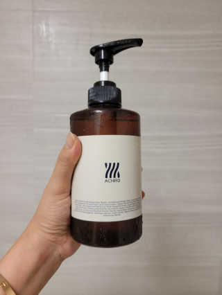 에이처드 유산균 탈모 샴푸 500ml — 5점을 준 리뷰어가 2020년 9월 올린 사용 사진