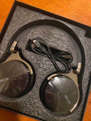 SEVIZ Bluetooth Headphones 10 3color — 5점을 준 리뷰어가 2020년 10월 올린 사용 사진