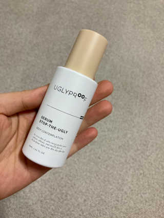 어글리프루프 세럼 스탑디어글리 딥 컨템플레이션 30ml — 5점을 준 리뷰어가 2020년 12월 올린 사용 사진