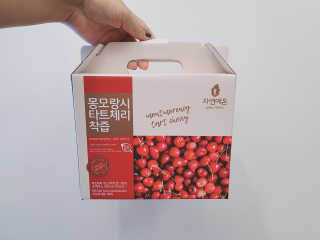 자연에온 몽모랑시 타트체리 착즙 100mL 10개입 2BOX — 5점을 준 리뷰어가 2020년 10월 올린 사용 사진