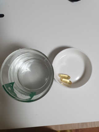 JW중외제약 마이코드 알티지 오메가3 1000 mg — 5점을 준 리뷰어가 2020년 10월 올린 사용 사진