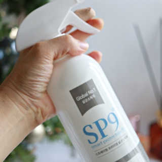 SP9 스프레이형 프리미엄 살균소독제 500ml+100ml — 5점을 준 리뷰어가 2020년 11월 올린 사용 사진