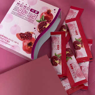 헬스업_쁘띠쁘띠석류콜라겐젤리_20g x 14포 — 5점을 준 리뷰어가 2020년 8월 올린 사용 사진