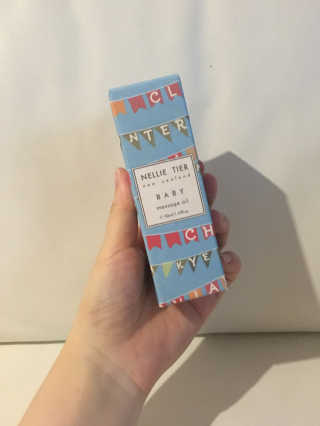 넬리티어 뉴질랜드 아기 마사지오일 50ml — 4.5점을 준 리뷰어가 2020년 4월 올린 사용 사진