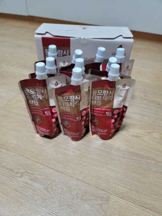 자연에온 몽모랑시 타트체리 착즙 100mL 10개입 2BOX — 4.5점을 준 리뷰어가 2020년 10월 올린 사용 사진