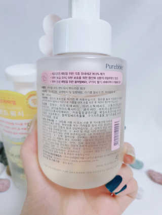 Purebble 당김없이 속촉촉_퓨어블 핸드워시 3종 [랜덤발송] — 5점을 준 리뷰어가 2020년 8월 올린 사용 사진