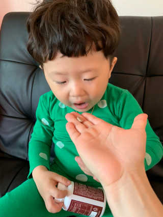 비타맘 키즈플러스업 성장기 어린이 멀티비타민미네랄 120정 — 5점을 준 리뷰어가 2020년 5월 올린 사용 사진