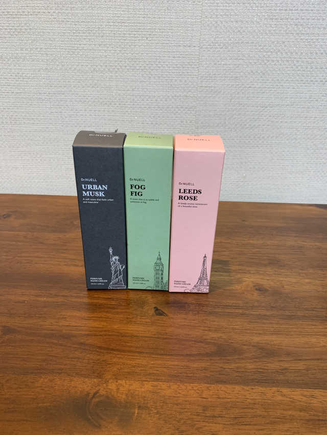 닥터뉴엘 퍼퓸드 핸드크림 3종 리뷰 사진