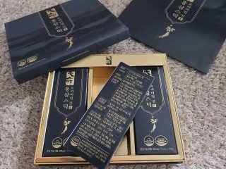 헬스업_천명진프리미엄홍삼스틱_10ml x 30포 — 5점을 준 리뷰어가 2020년 10월 올린 사용 사진