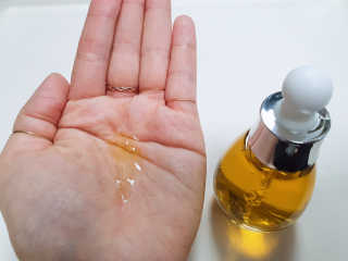 미구하라 울트라 화이트닝 앰플 35ml — 5점을 준 리뷰어가 2020년 5월 올린 사용 사진