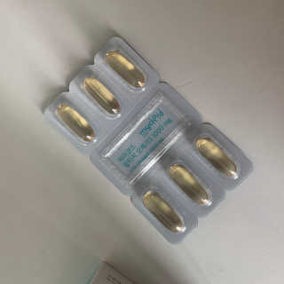JW중외제약 마이코드 알티지 오메가3 1000 mg — 5점을 준 리뷰어가 2020년 10월 올린 사용 사진