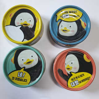 동원참치 펭수참치 — 5점을 준 리뷰어가 2020년 6월 올린 사용 사진