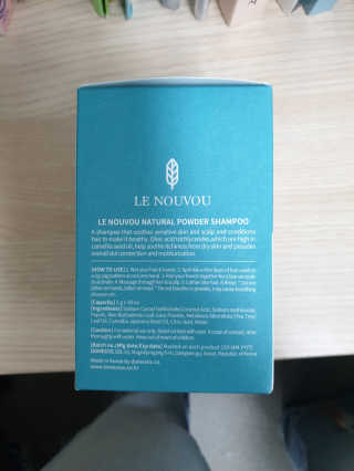 LE NOUVOU 내추럴파우더샴푸 스틱 1box — 5점을 준 리뷰어가 2020년 6월 올린 사용 사진
