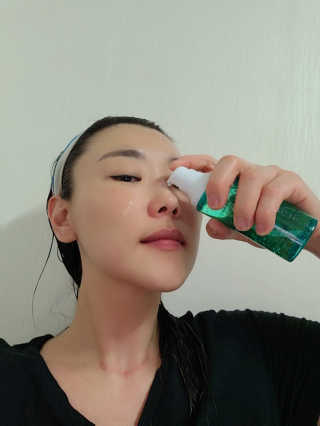 가하코스 랩피 수딩 리바이탈 에센스 — 5점을 준 리뷰어가 2020년 6월 올린 사용 사진