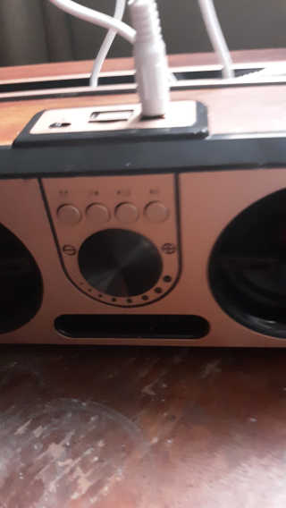 SEVIZ RETRO20W 레트로 블루투스 스피커 — 5점을 준 리뷰어가 2020년 9월 올린 사용 사진