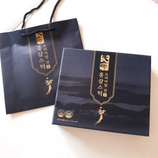 헬스업_천명진프리미엄홍삼스틱_10ml x 30포 — 5점을 준 리뷰어가 2020년 7월 올린 사용 사진