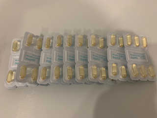 JW중외제약 마이코드 알티지 오메가3 1000 mg — 4.5점을 준 리뷰어가 2020년 8월 올린 사용 사진