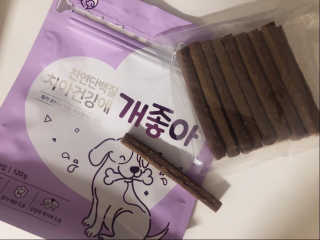 My Pet Care 천연단백질 치아건강에 개좋아 — 4점을 준 리뷰어가 2020년 11월 올린 사용 사진