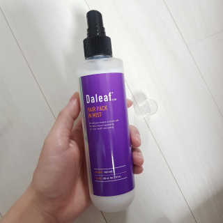 달리프 글램 헤어팩 인미스트 200ml — 5점을 준 리뷰어가 2020년 5월 올린 사용 사진