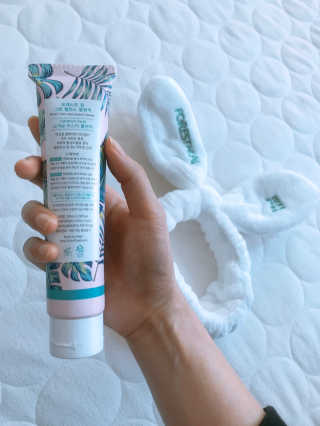 포레스트힐 SS 그린 밸런스 클렌져 100ml + 헤어밴드 — 5점을 준 리뷰어가 2020년 5월 올린 사용 사진